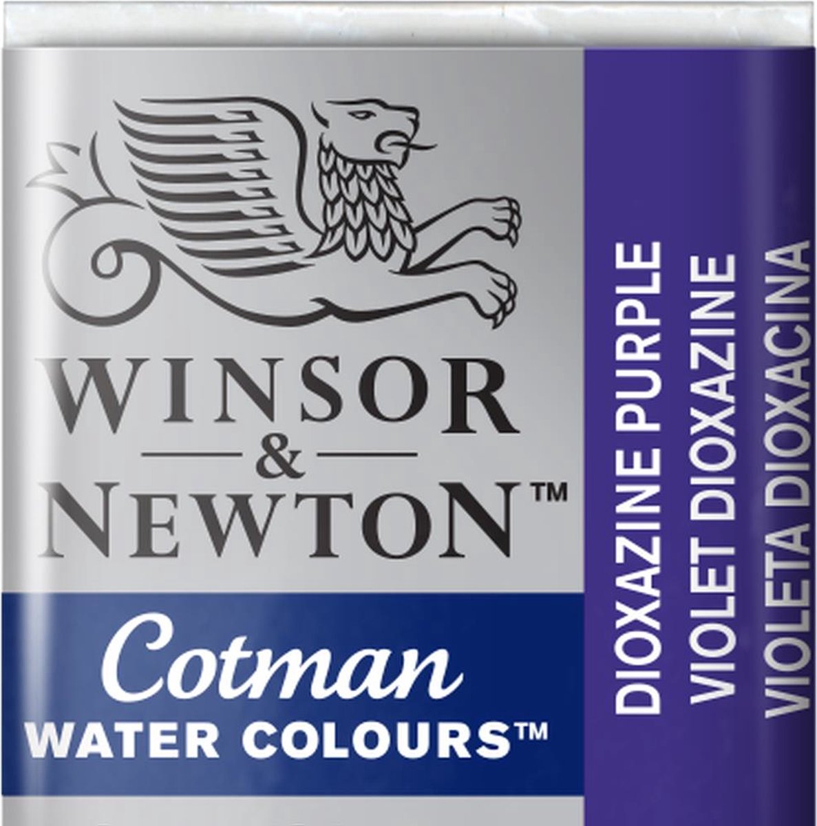 W&N Cotman Aquarelverf Half Napje Diox Violet