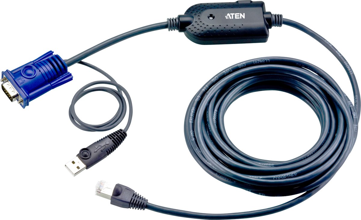 Aten KA7970-AX Kvm-adapterkabel Vga / Usb 4.5 M