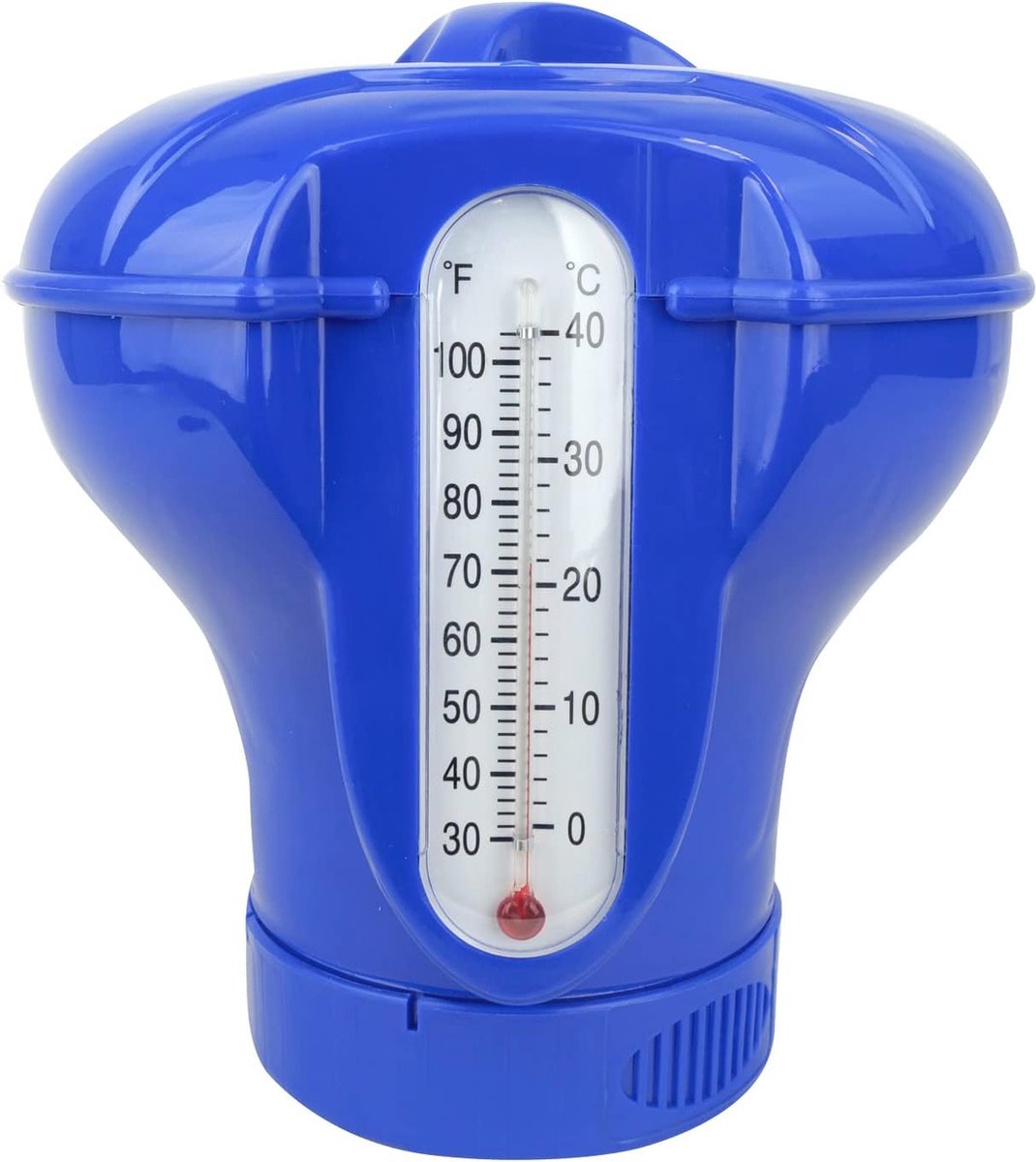 Chloordoseerder met Thermometer voor 200g Chloortabletten - Ideaal voor Zwembaden