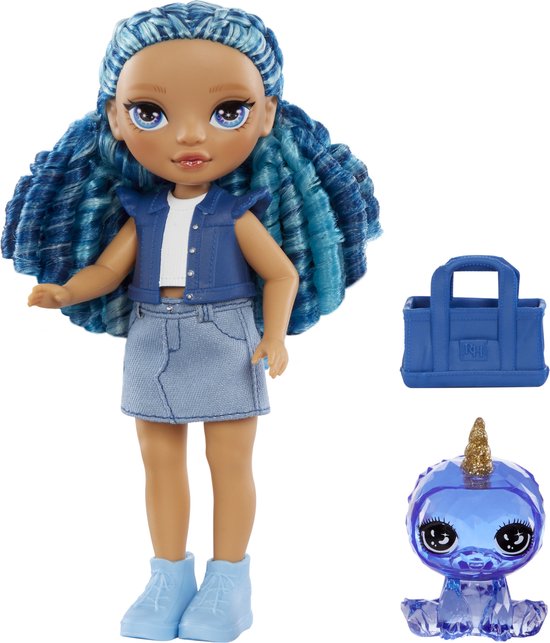 Rainbow High Littles minipop - Sapphire (blauw) van Rainbow High — afbeelding 2