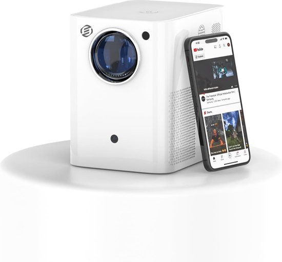 Equivera Mini Beamer - Draagbare Beamer - Beamer - Mini Beamer Projector - Projector - Mini Projector