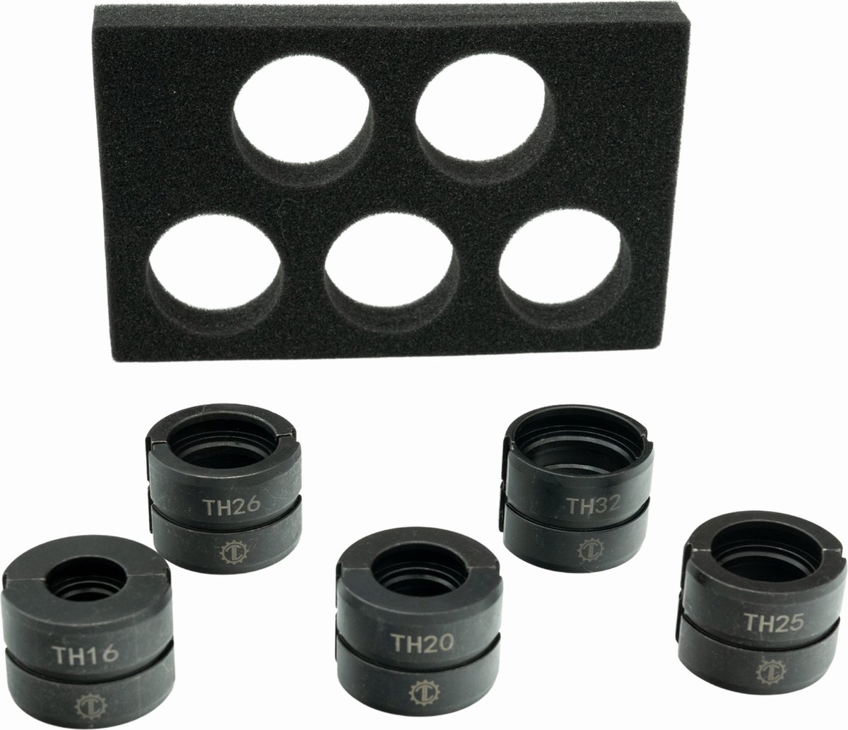 4 bucati de freza cu tija de 6 mm, dimensiuni 16 mm/22 mm/25 mm/32 mm