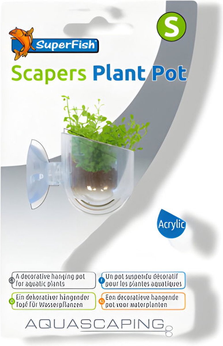 Superfish Plant pot S thumbnail 2
