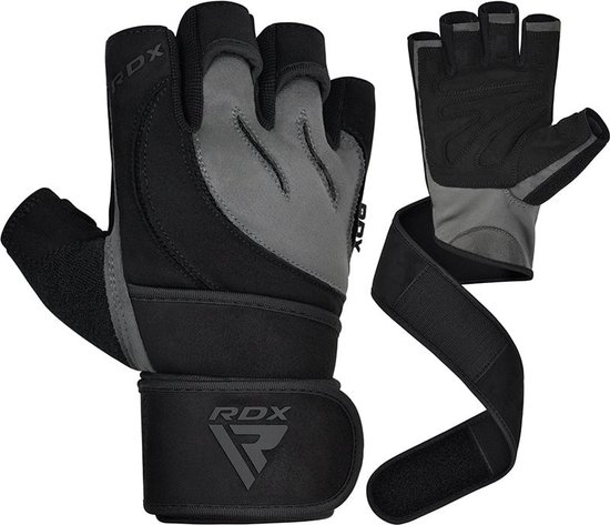 RDX Sports L4 Gants de fitness - Grijs - Taille : S