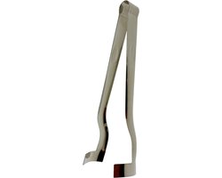Theelicht - Waxinelicht Tang - kaarsendover - Metaal - 20 cm