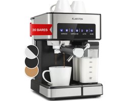 Espressomachine met 1350 Watt en 1.8L Watertank - Koffiemaker voor Espresso, Cappuccino en Latte Macchiato
