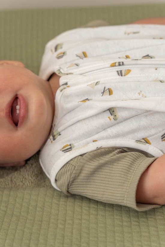 Slaapzak zomer hydrofiel 70 cm Sailors Bay White