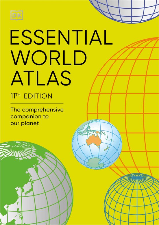 DK Reference Atlases- Essential World Atlas - cover