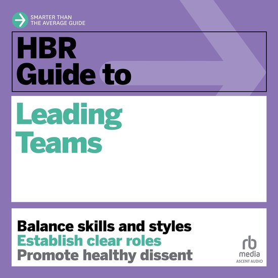 HBR Guide to Leading Teams - cover