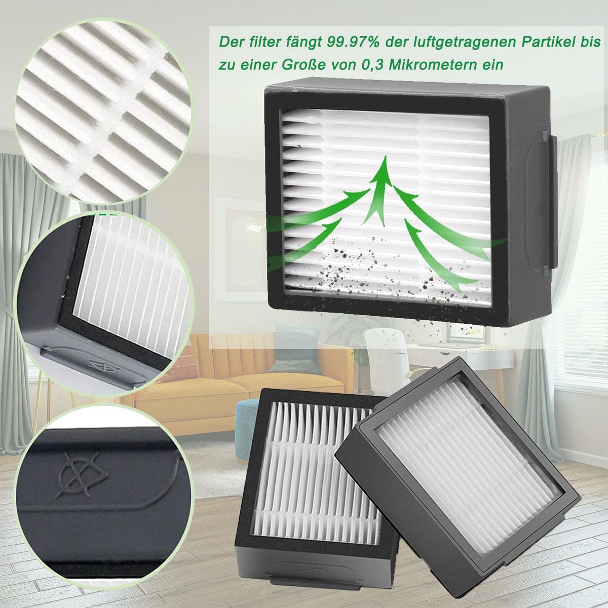 SINMI Lot De 6 Sacs D'aspirateur Pour IRobot Roomba I7 I7 /i7Plus E5 E6 E7 Accessoires Rechange Syst Me D Aspiration Automatique Clean Base Compatible SINMI Lot De 6 Sacs D'aspirateur Pour IRobot Roomba I7 I7 /i7Plus E5 E6 E7 Accessoires Rechange Syst Me D Aspiration Automatique Clean Base Compatible