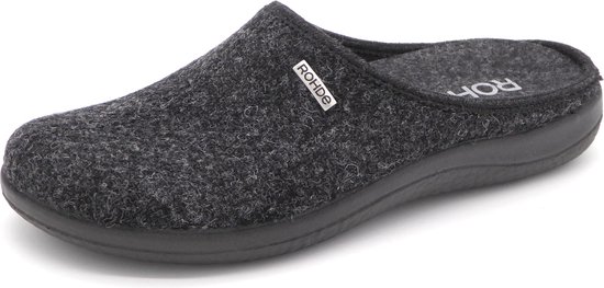 Rohde Dames Pantoffel Muil 6545 82 Antraciet Maat 38 bol