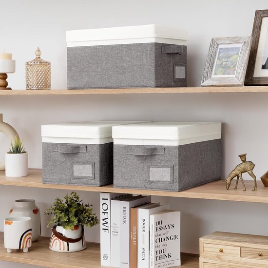 Opbergdoos voor wifi-routers, 2-in-1 kabelbeheerorganizer voor internetrouters, snoeren en stekkerdozen - rommelige kabels verbergen en bedekken met plastic doos