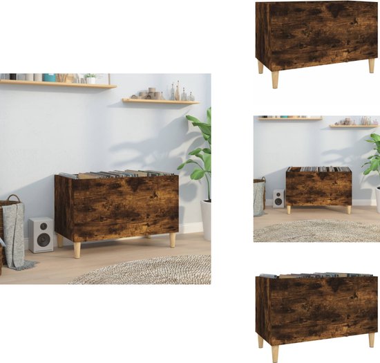 VidaXL Platenkast 84,5x38x48 cm bewerkt hout wit kopen? Vergelijk de beste prijs op