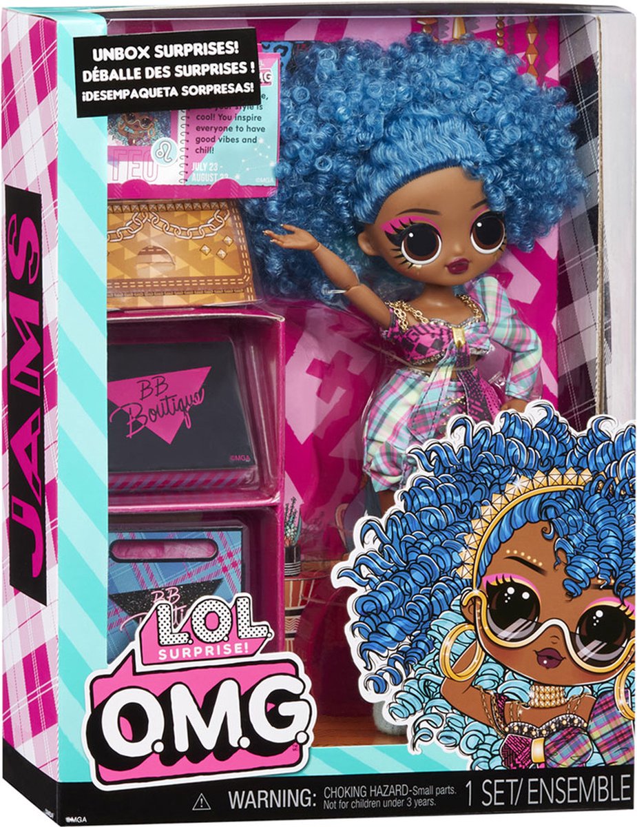 L.O.L. Surprise! OMG Core - 25 cm - Jams - Met accessories - Modepop — afbeelding 6