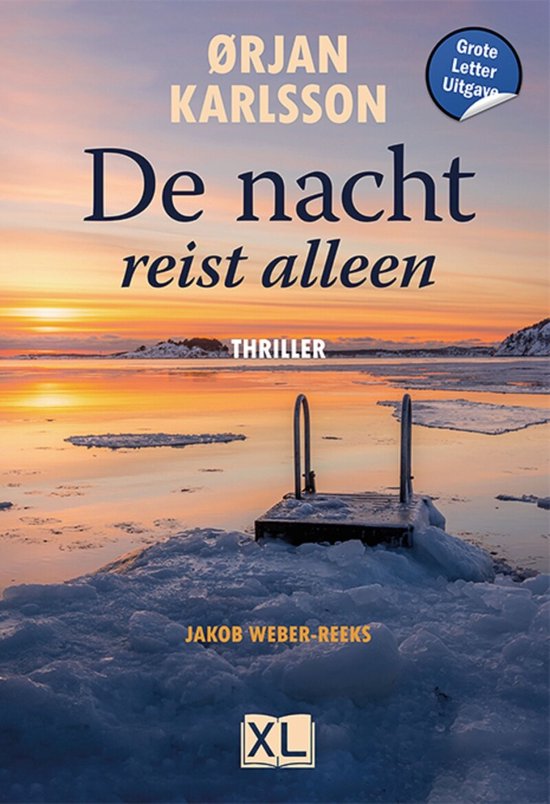 De nacht reist alleen - Grote Letter Uitgave - cover
