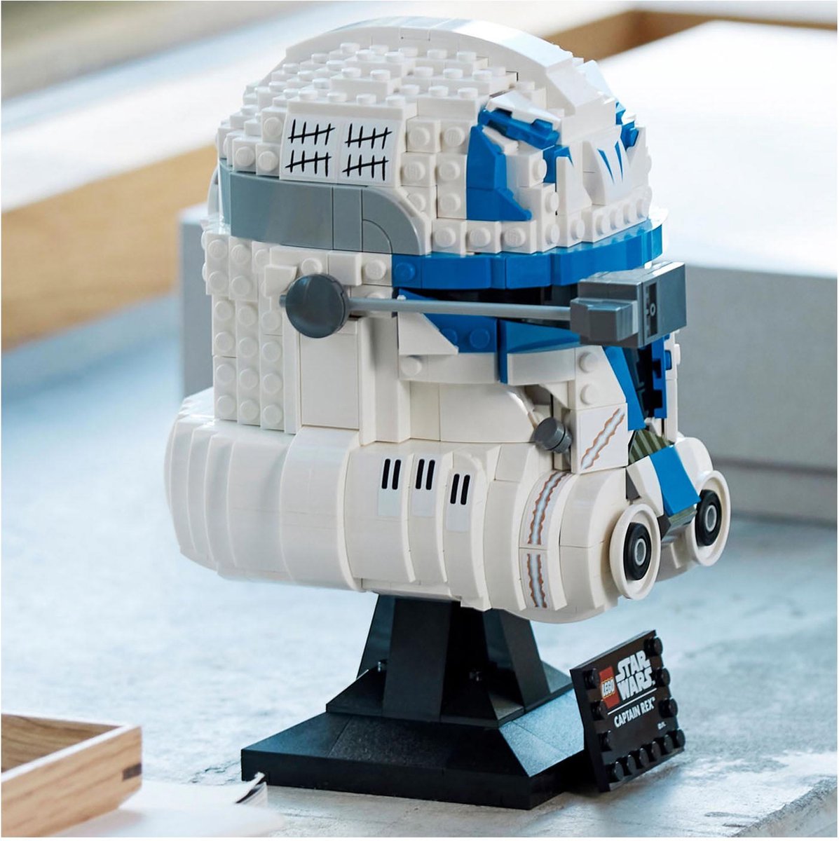 LEGO Star Wars Captain Rex Helm Set voor Volwassenen, The Clone Wars Collectible - 75349 — afbeelding 12