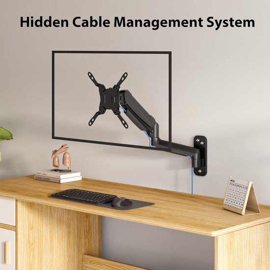 Tv beugel | Gembird | 32 tot 75 inch (Draai en kantelbaar, Max. 45 kg