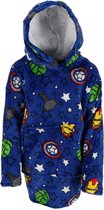 Marvel Avengers Hoodie Fleece deken Stars, 7 - 14 jaar