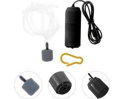 WiseGoods Premium USB Zuurstof Aquariumpomp - Aquarium Pomp - Luchtpomp - Luchtpompen - Waterpomp - Waterpompen - Luchtcompressor