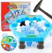 Pinguin spel - Familiespel - Paniek op het ijs - Piguin paniek spel - Pinguin op ijs