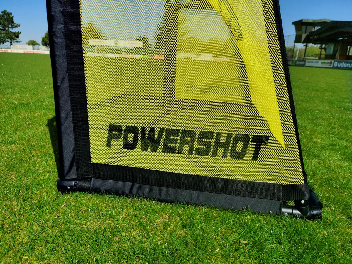 VOUWbaar aluminium mini voetbaldoel 1,5 x 1 m