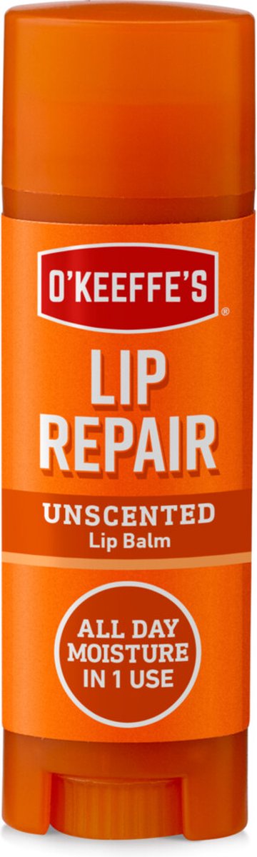 O'Keeffe's Lip Repair Unscented - 6 x 4,2 gr - Voordeelverpakking