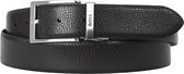 BOSS Cuir Ceinture Ollie - NDS Sr35 gr Reversible Leather Belt W115 Black Noir Marron foncé