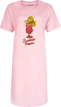 Temptation Dames Bigshirt - Summer Passion Print - Rose - Maat M