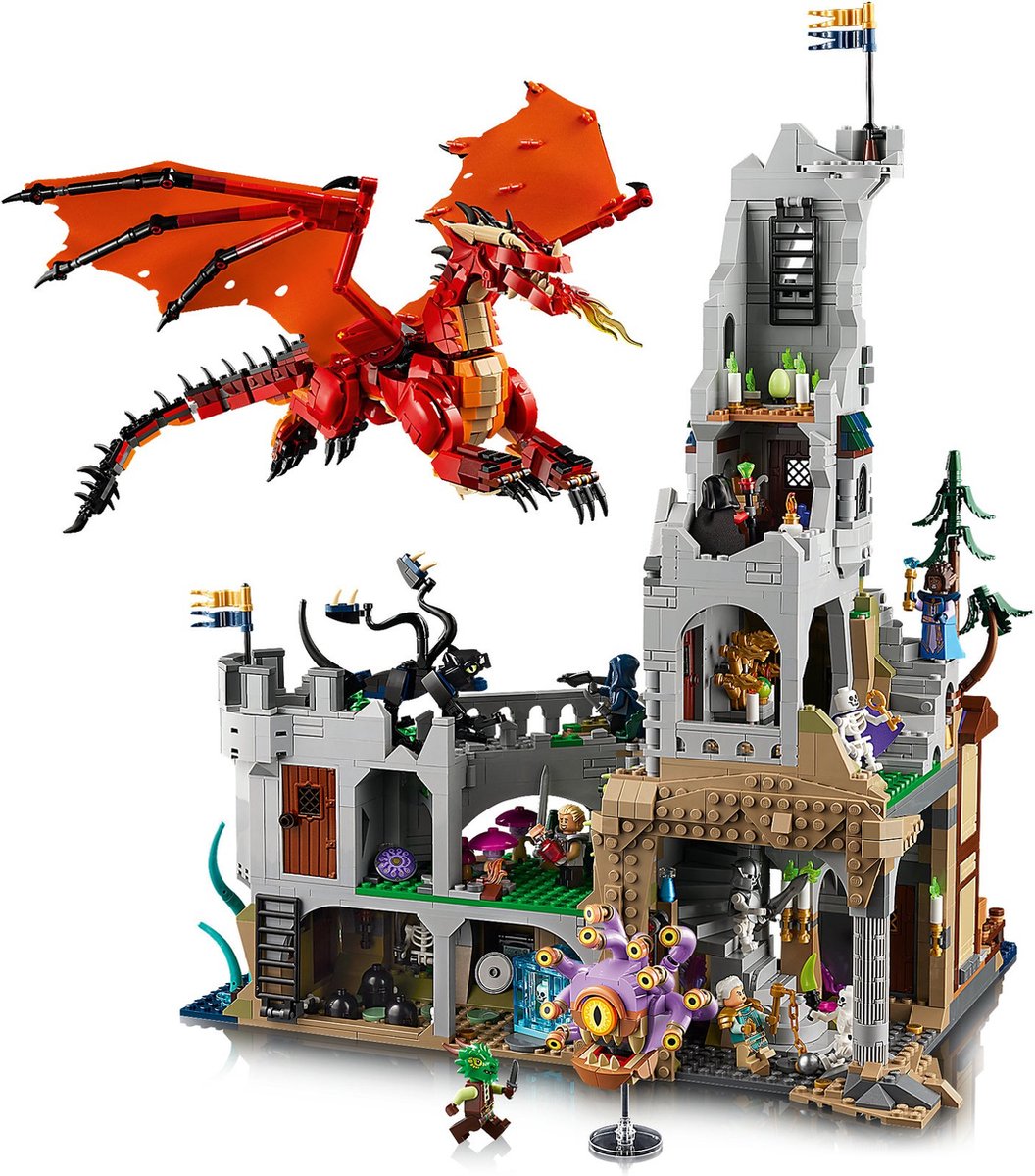 LEGO Ideas Dungeons & Dragons - het verhaal van de rode draak - 21348 – foto 7