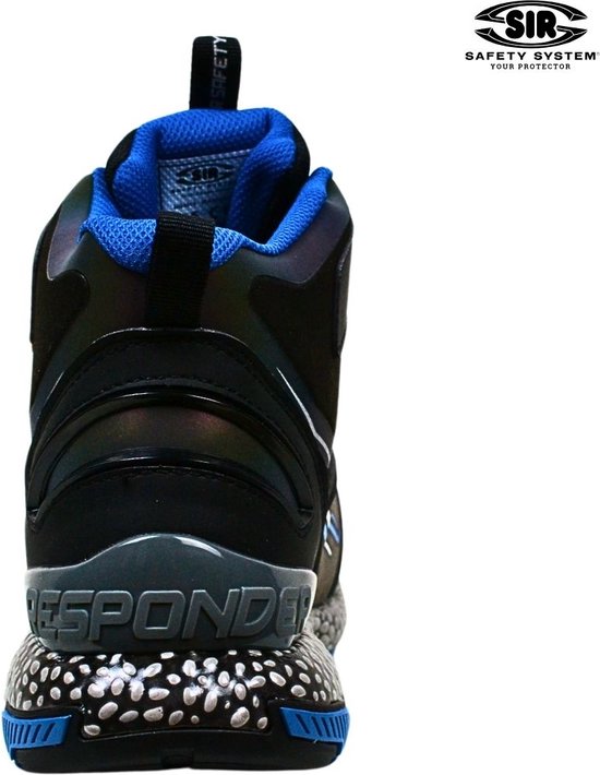 MANHATTAN Chaussures de travail Hautes S3 - Chaussures de sécurité - Cuir Nubuck - Imperméables - Embout Aluminium