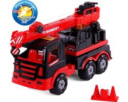 foto van Cavallino Mammoet Kraanwagen - 42cm - Speelgoedvoertuig
