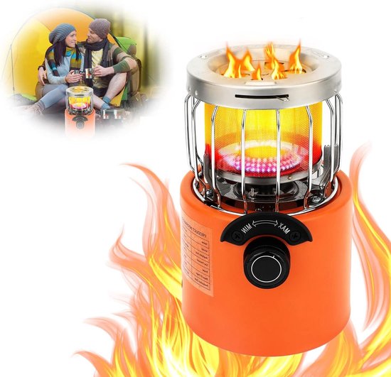 WBTY Draagbare gaskachel, indoor outdoor camping butaan ruimteverwarmer, camping verwarming kachel kachels met handvat voor camping caravan tent vissen