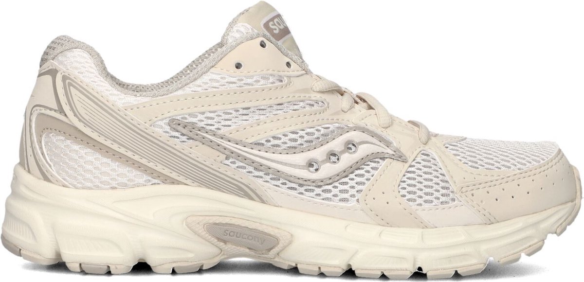 Saucony Ride Millennium W Sneakers - Leer - Dames - Beige - Maat 40
