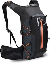 Bol.com CarryQuest® - Fietsrugzak 16L - Lichtgewicht - Opvouwbaar - Waterdicht - Outdoor Sport - Oranje - Voor Fietsen Wandelen ... aanbieding