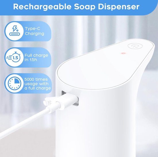 BlackSatino - Hand- & foamzeepdispenser - zwart