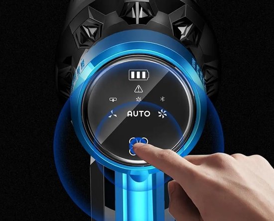 Aspirateur balai Eszenzics™ ProP11 - Sans fil - Aspirateur puissant 30 kPa - 60 minutes - Brosse démêlante - Filtre 4 couches - Affichage LED - Aspirateur à main