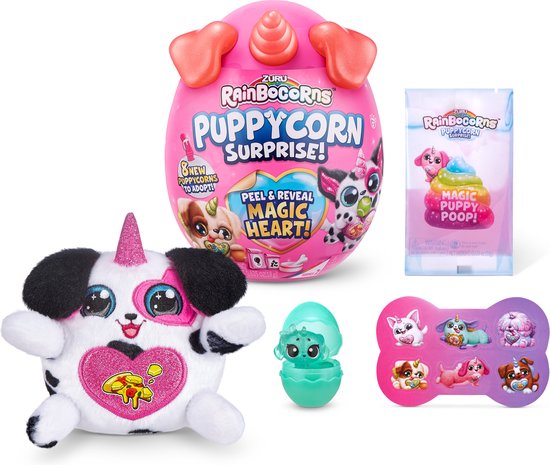 ZURU Rainbocorns Puppycorn Surprise - Series 2 - Roze - Verrassingsei