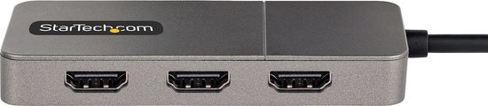 StarTech 3 ports USB-C MST Hub - HDMI 4K 60Hz - Câble de 0 mètre