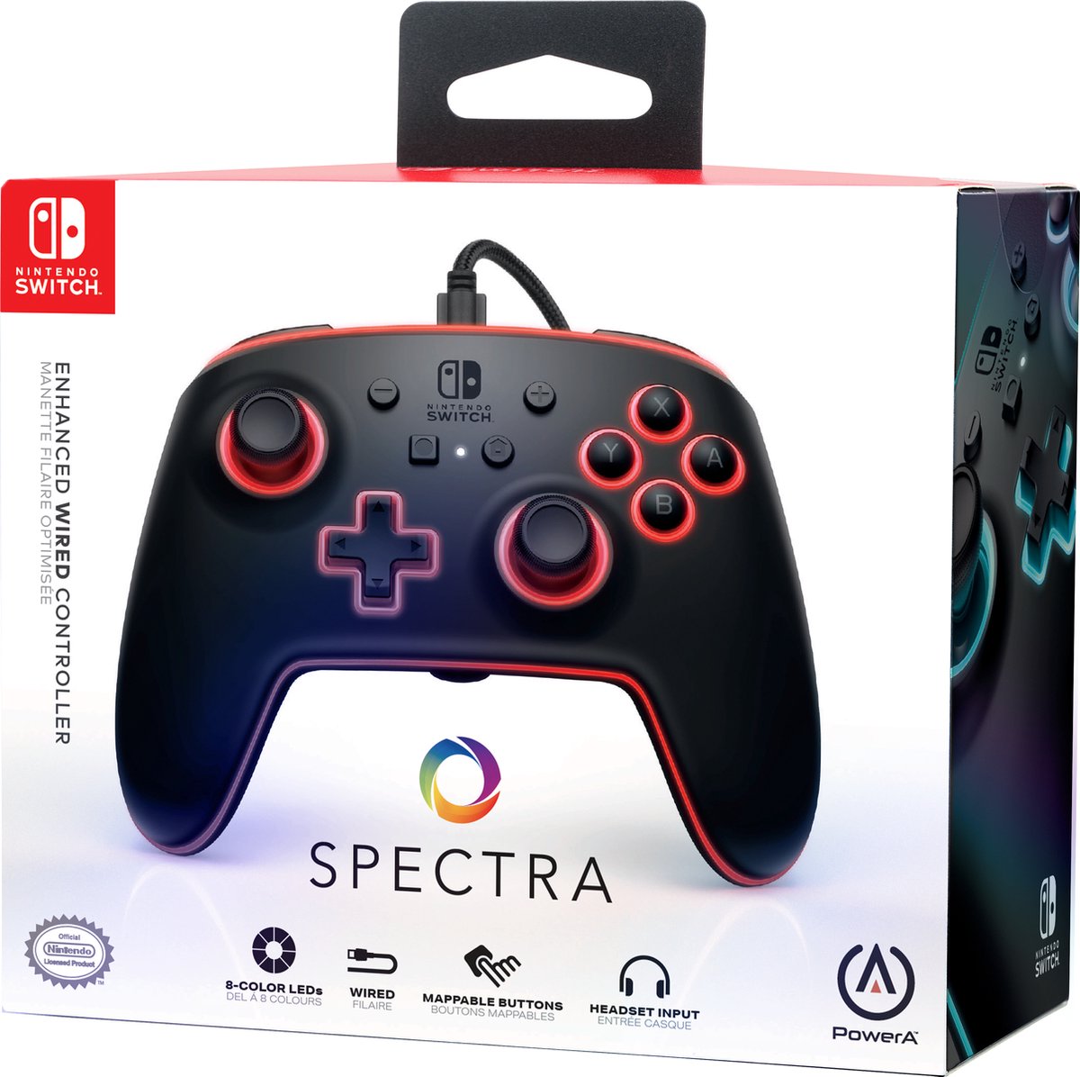 PowerA Spectra geavanceerde bedrade controller voor Nintendo Switch