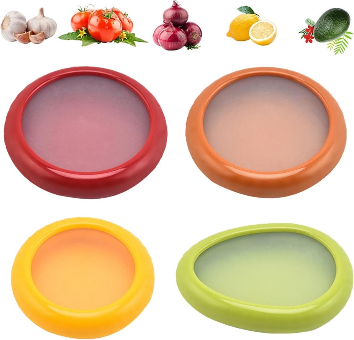 Luchtdichte fruitcontainer, transparante fruitkisten, multifunctionele