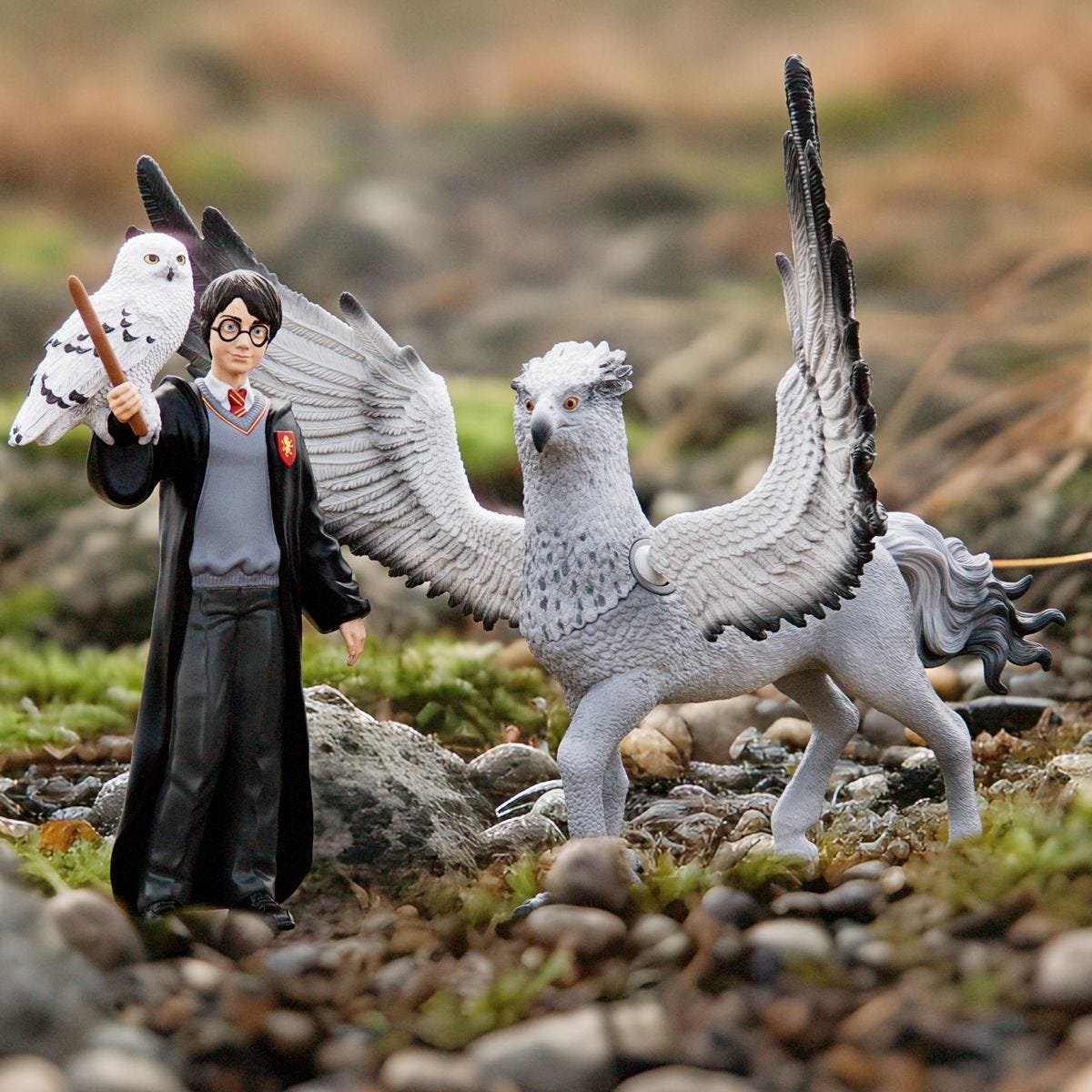 Schleich Harry Potter Scheurbek speelfiguur met beweegbare vleugels thumbnail 5