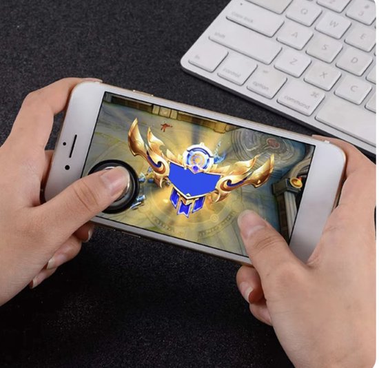 CHPN - Joystick voor smartphone - Smartphone joystick - Tablet controller - 1 stuks - Rood - Gamen op jouw iPhone of andere smartphone