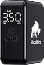 Black Rhino AeroBoost TM-1 - Krachtige Kleine Elektrische Fietspomp - 290 Gram - 15 Liter Lucht Per Minuut - Past In Je Achterzak