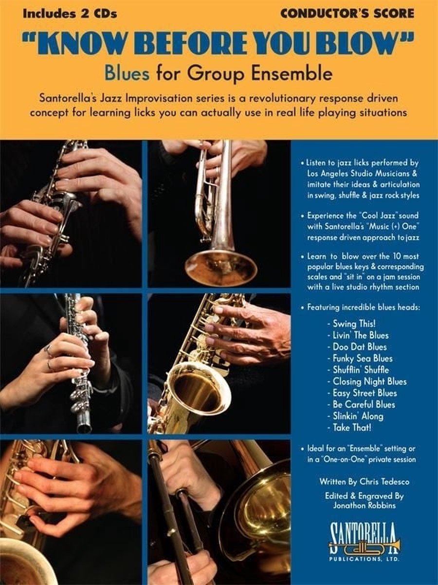 Know Before You Blow - Blues For Group Ensemble - Tedesco Chris -