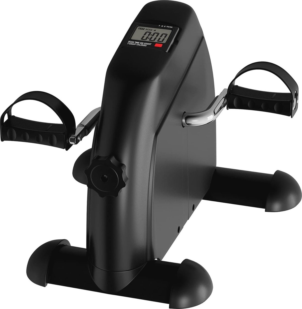 Fietspedaltrainer voor onder het bureau - Ideaal voor fysiotherapie en fitnesstraining voor armen en benen, met LCD-display en calorieënteller