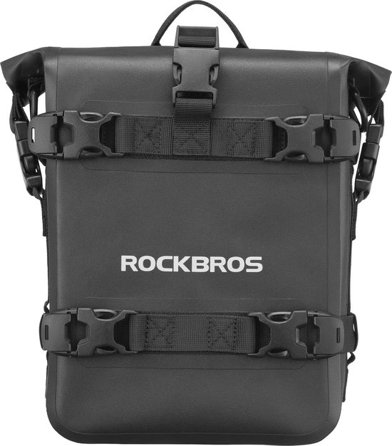WILD Heart Waterdichte tas motorfiets zadeltas 50L tankrugzak motor zijtas ( zwart
