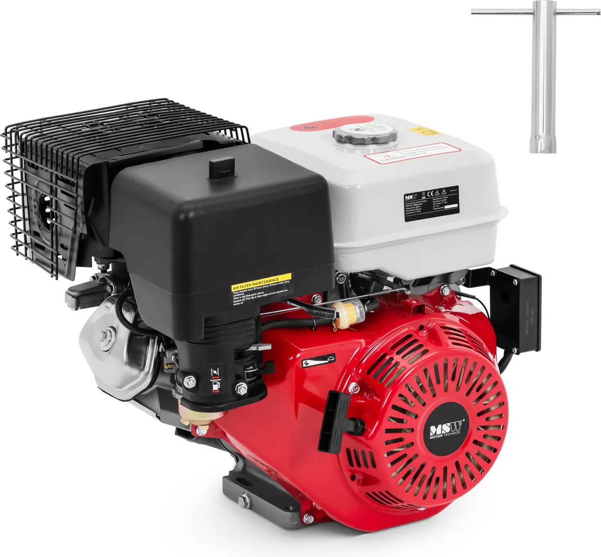 Bol.com 4-taktmotor - 16 pk - eencilinder - met elektrische starter - MSW aanbieding