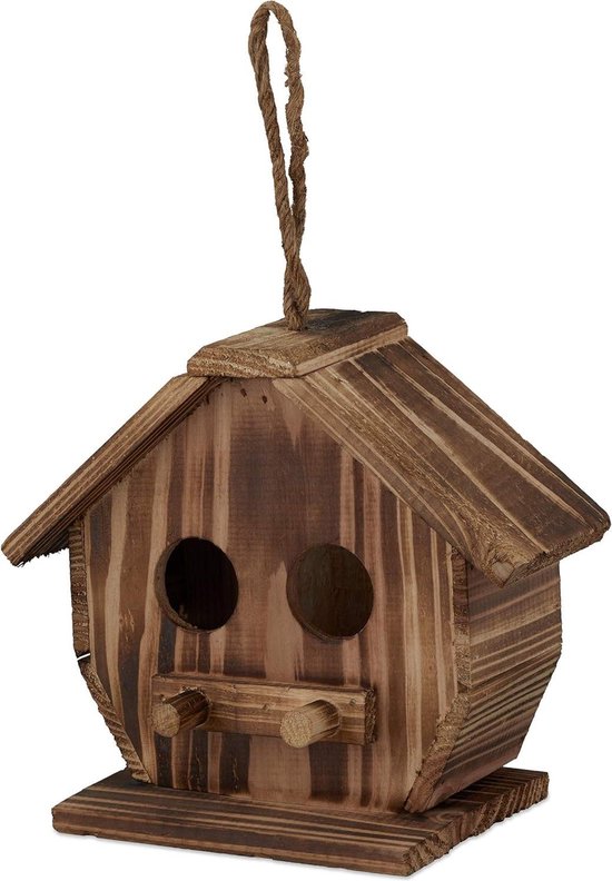 Intelligent vogelhuisje met camera, hangend vogelvoederstation voor buiten, real-time bewaking van hangende vogelvoederstations, voor de tuin, buitenvenster (rond