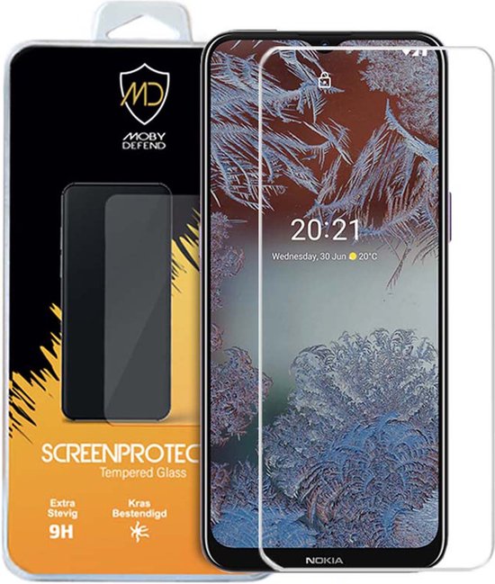 Protecteur d'écran Nokia G10 / Nokia G20, économiseur d' écran en Glas MobyDefend les étuis MobyDefend - Coque en verre / Protecteur d'écran adapté pour: Nokia G10; Nokia G20
