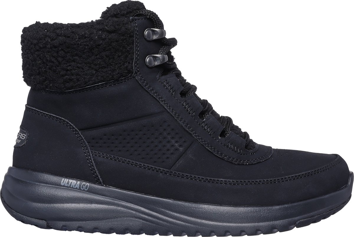 Skechers Veterboot Go Walk On The Go Stellar 144756 BBK Zwart Waterproof